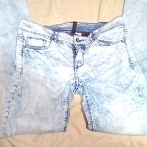 Divided H&M Whitewashed Jeans Skinny